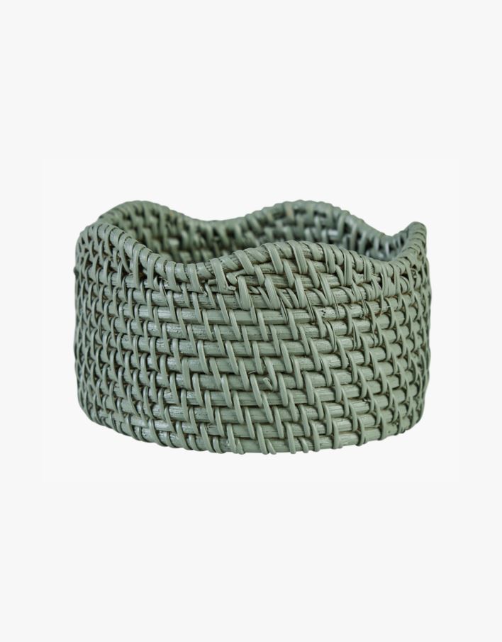 Flaskekurv grønn - ø12 h7 cm grønn - 1