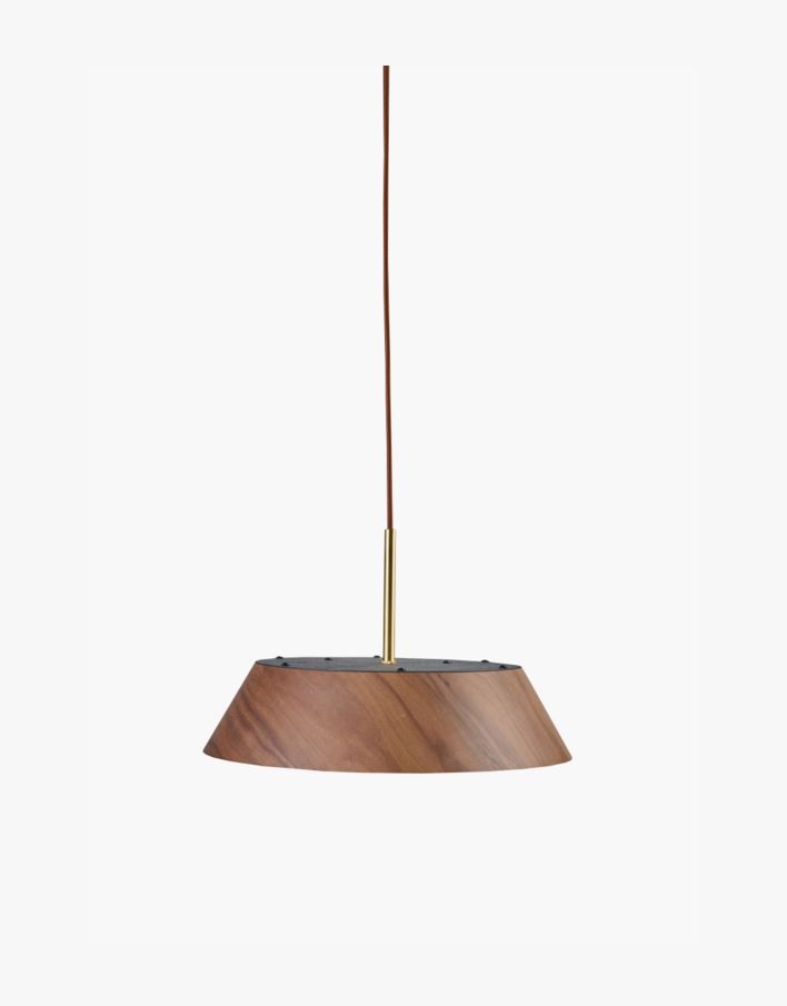 Taklampe brun - 18 cm ø33 brun - 1