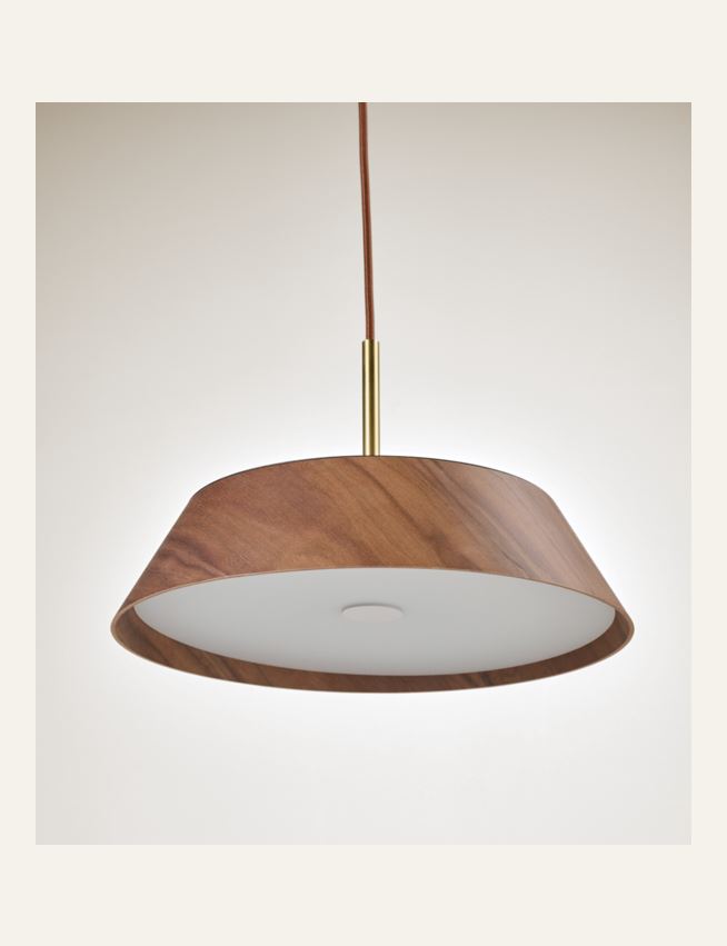 Taklampe brun - 2