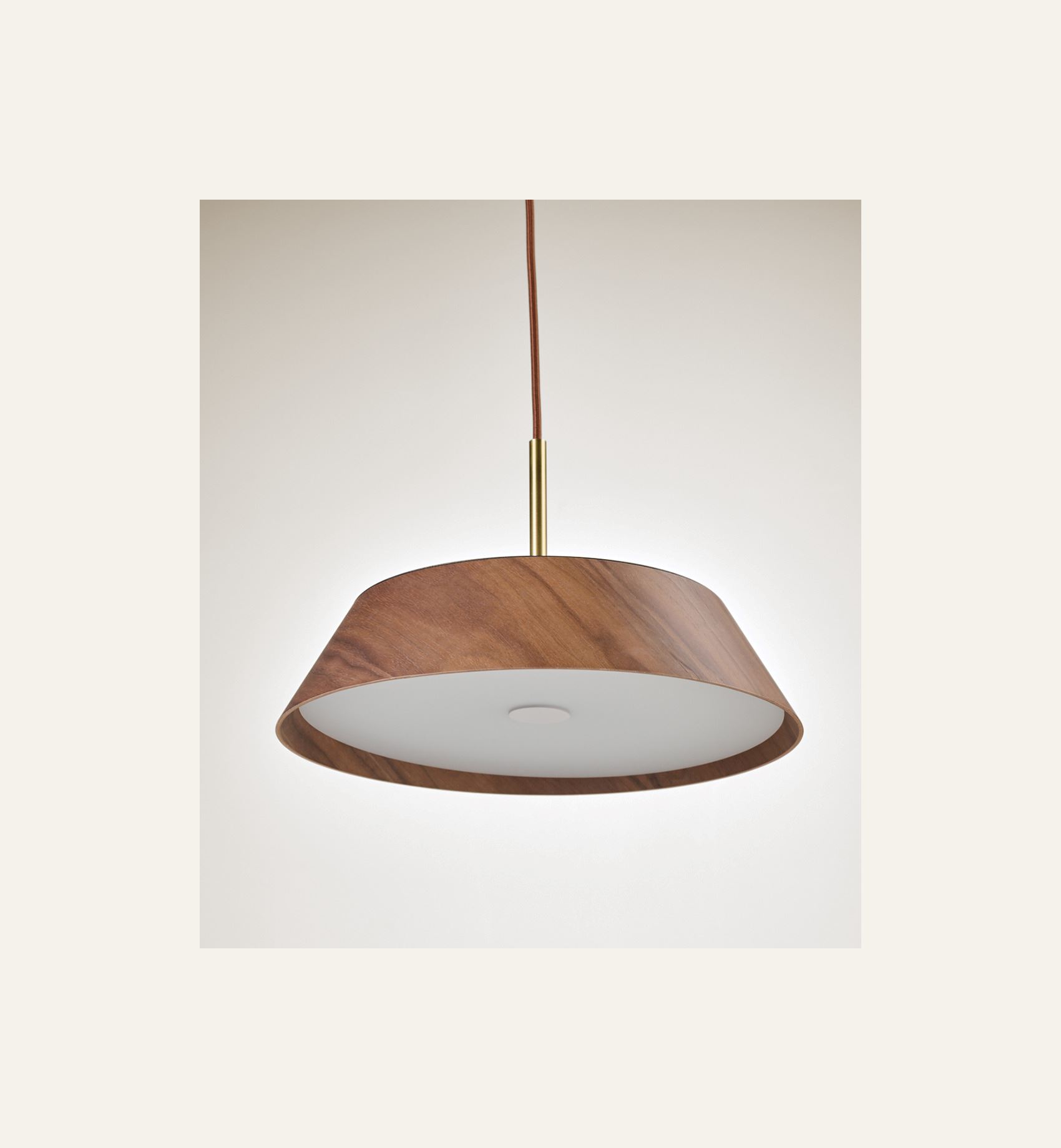 Taklampe brun - 2
