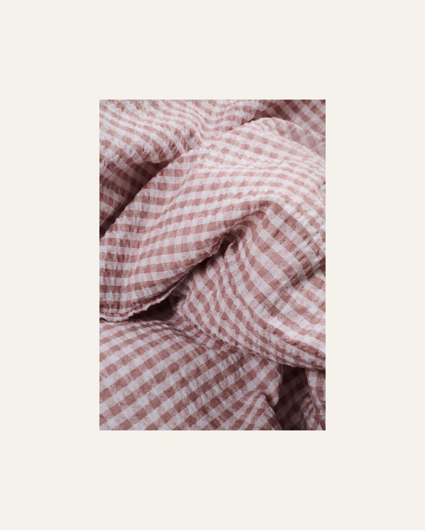 Krepp sengesett rosa - 3