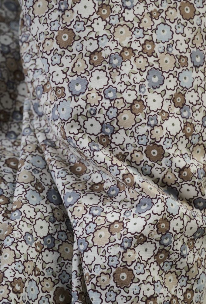 Bomull sengesett multi blå - 4