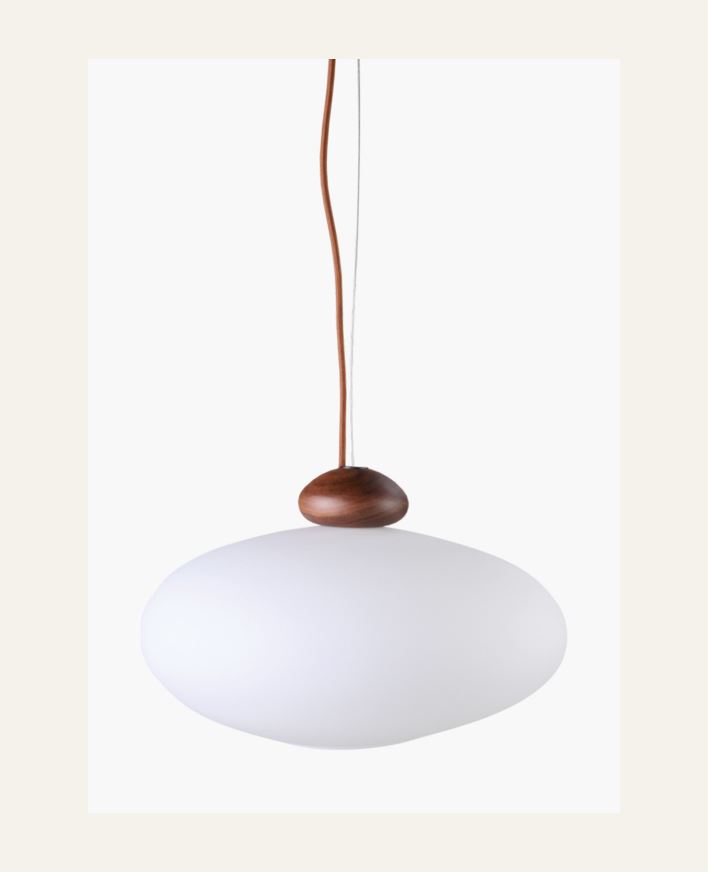 Taklampe brun - 18 cm ø36 brun - 1