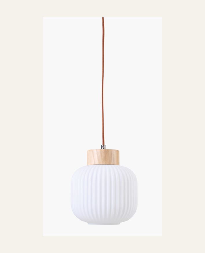 Taklampe natur - 24 cm ø20 natur - 1