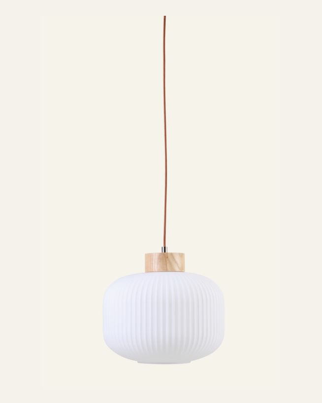 Taklampe natur - 25 cm ø30 natur - 1