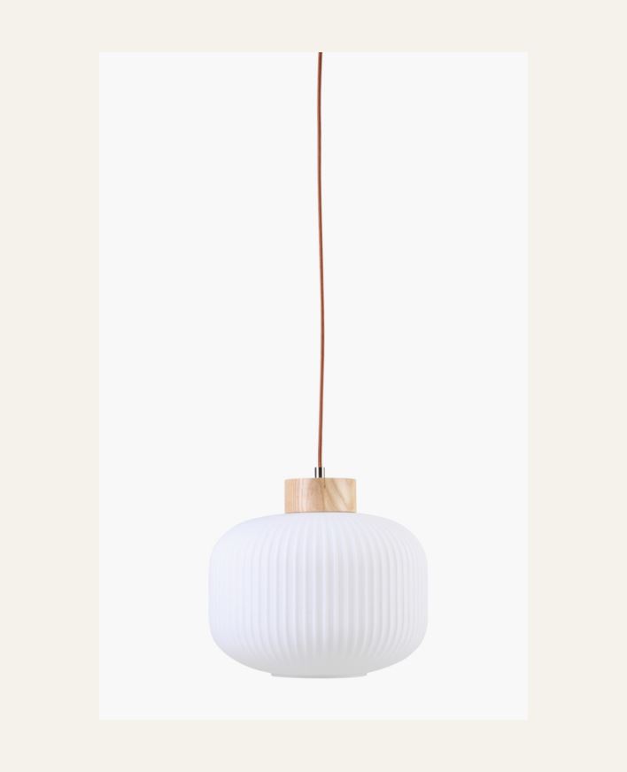 Taklampe natur - 25 cm ø30 natur - 1