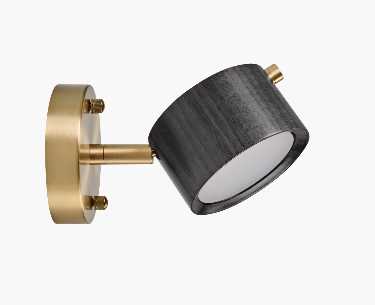 Vegglampe svart - 20x15 cm svart - 1