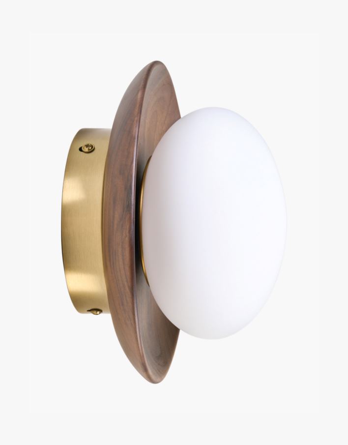 Vegglampe brun - ø20 brun - 1