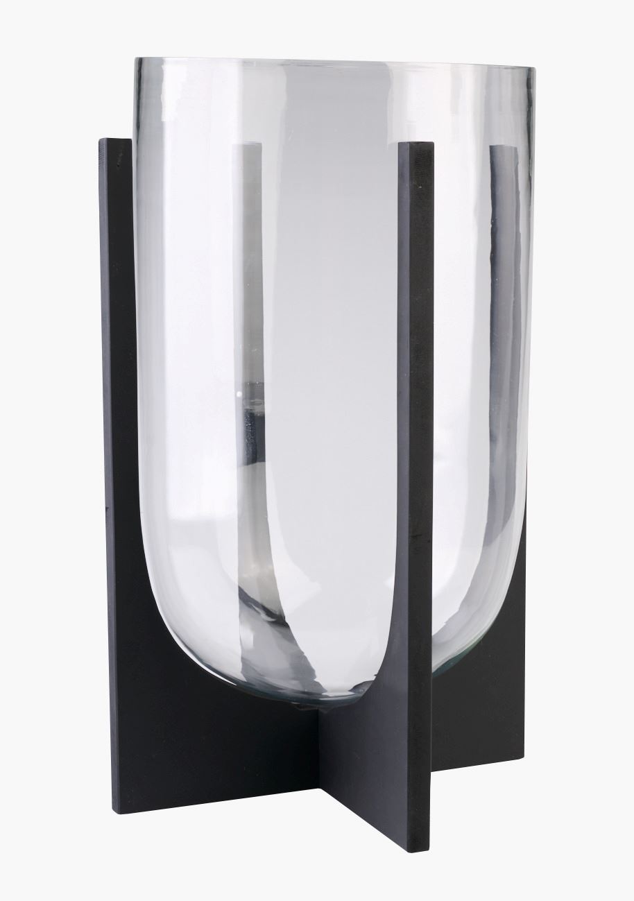 Vase transparent - 25x25x42 cm transparent - 1