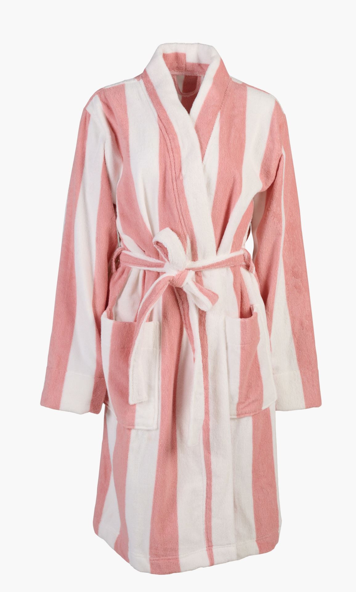 Badekåpe rosa - S/M rosa - 1