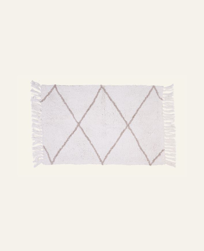 Badematte multi beige - 60x130 cm multi beige - 1