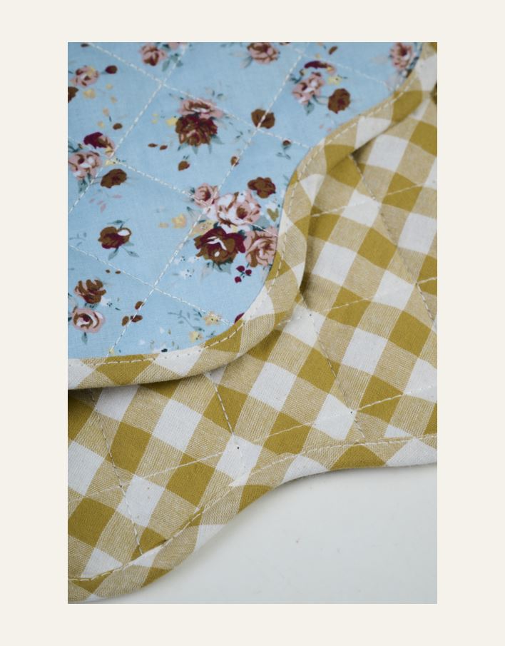 Brikke himmelblå - 4