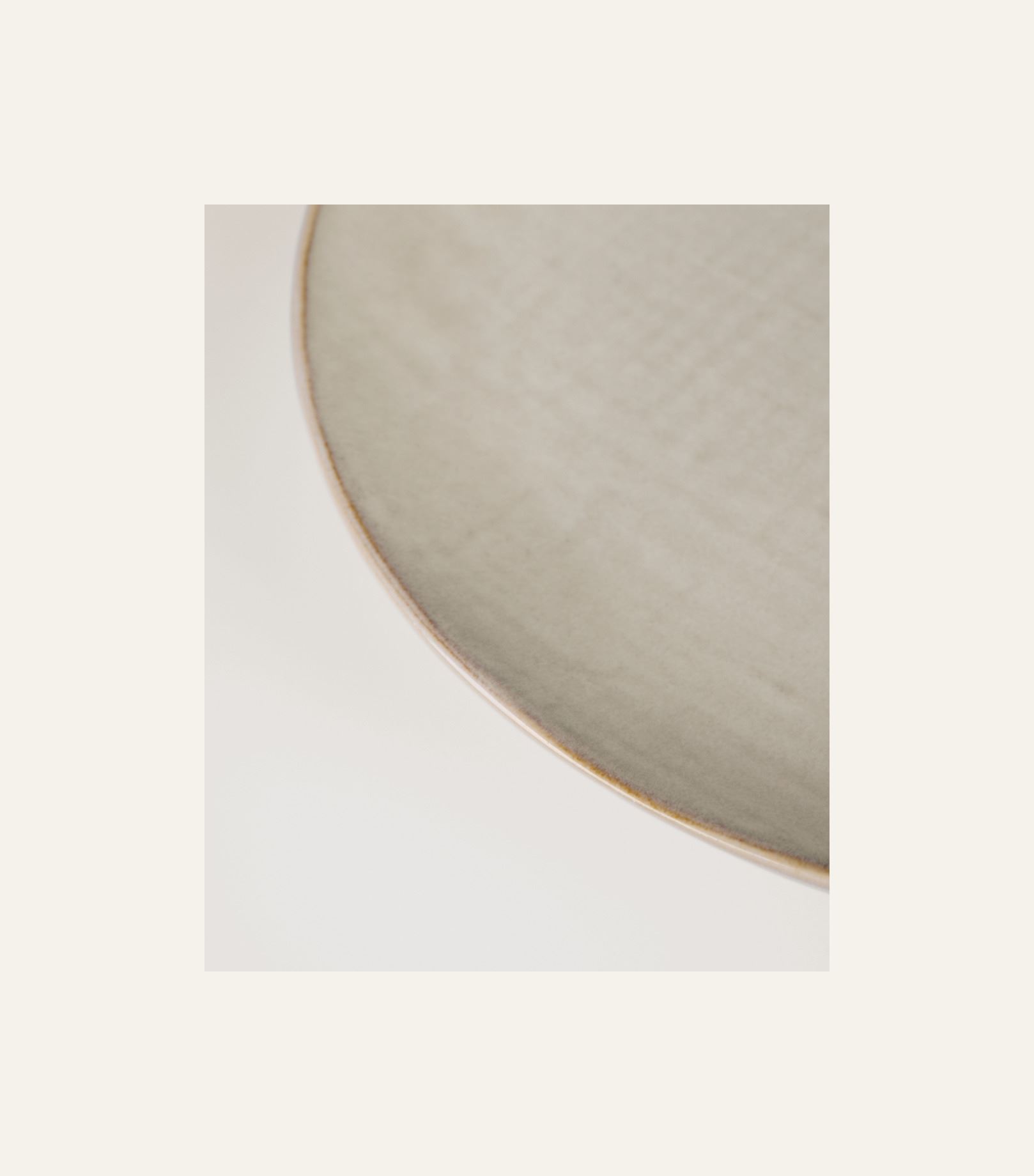 Middagstallerken krem - 3