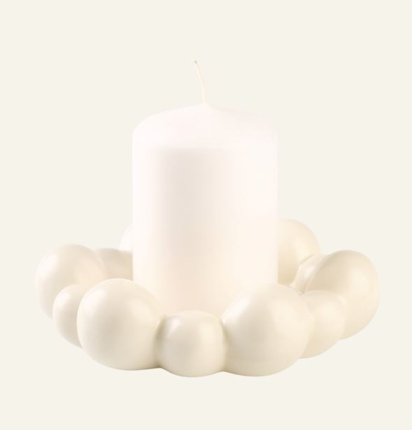 Lysholder hvit - 3