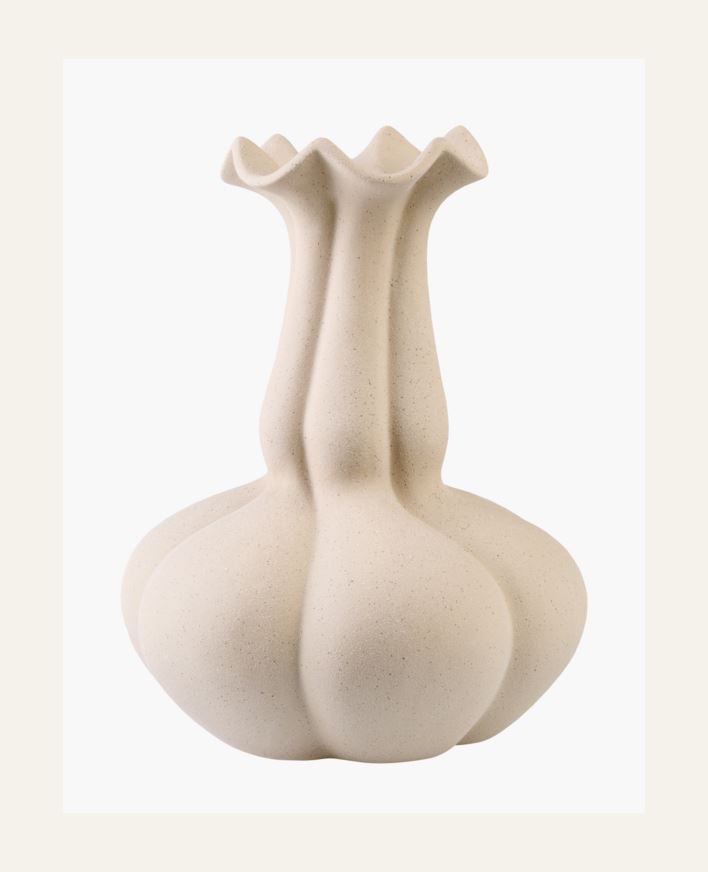 Vase beige - 24x24x30 cm beige - 1