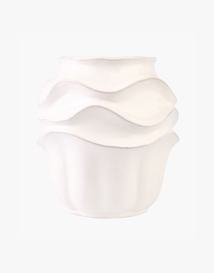 Vase offwhite - 20,5x20,5x21,5 cm offwhite - 1