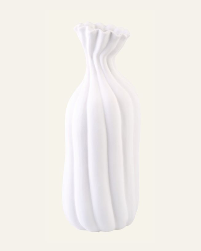 Vase hvit - 15x15x39,5 cm hvit - 1
