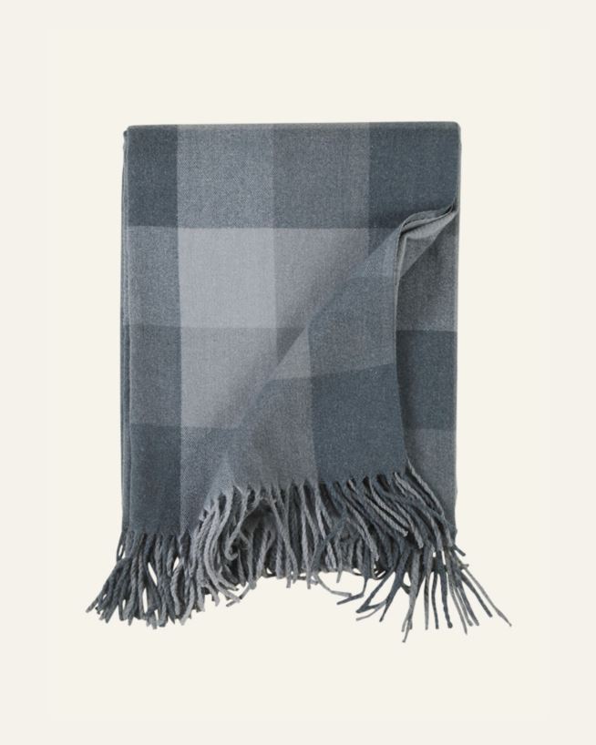 Pledd blå - 130x170 cm blå - 1
