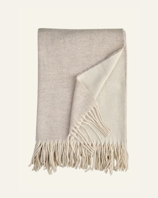 Pledd beige - 130x170 cm beige - 1