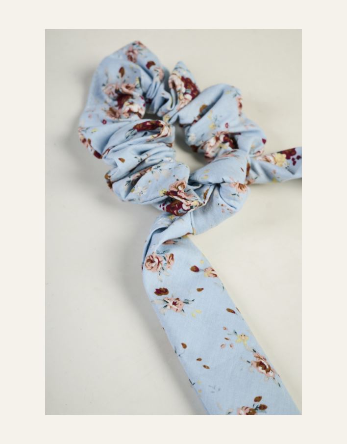 Hårstrikk himmelblå - 2