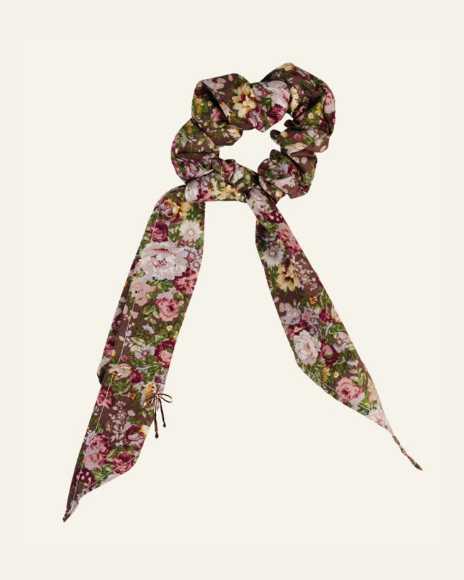 Hårstrikk brun - ø6,5 cm brun - 1