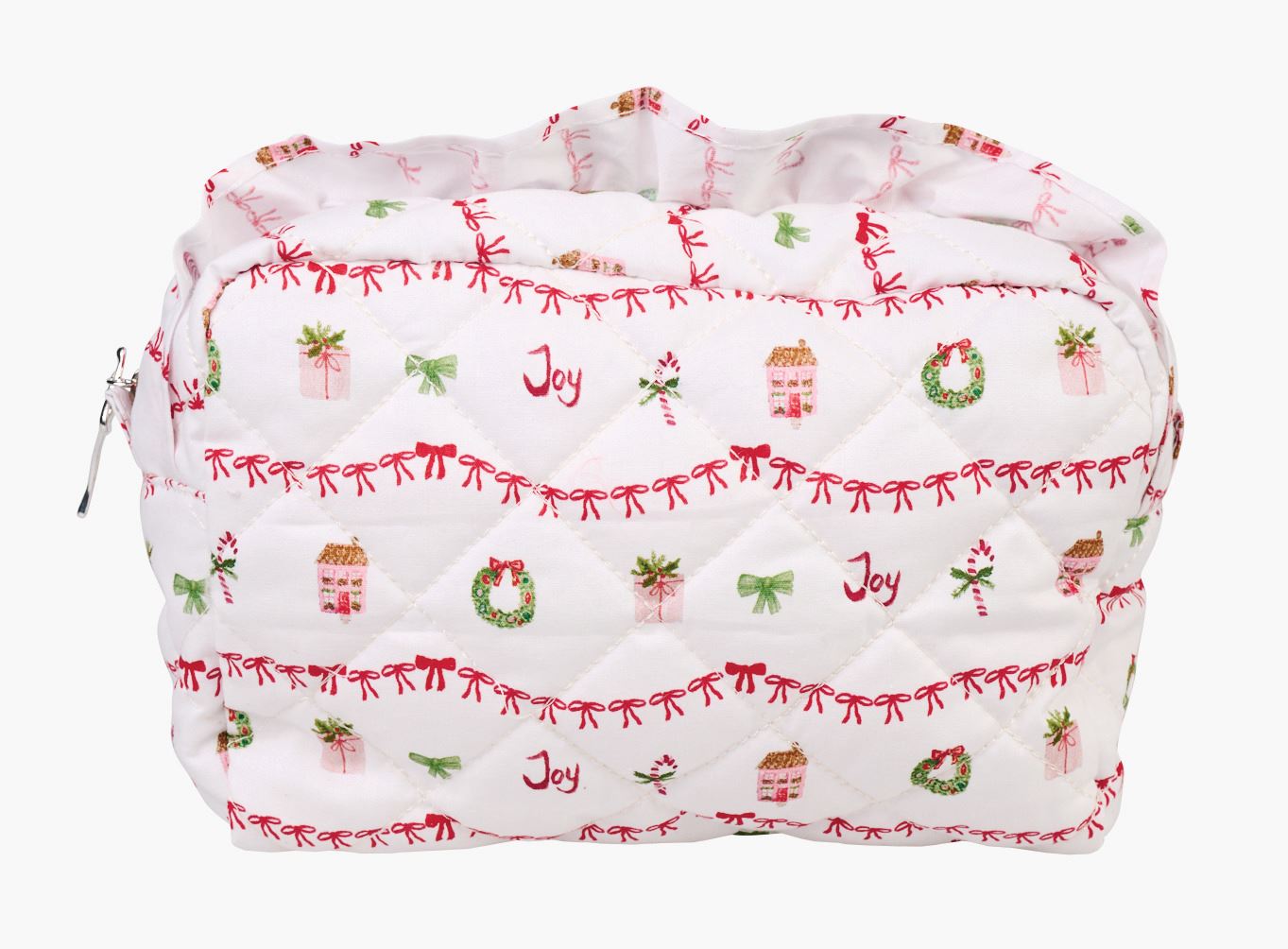 Medium toalettmappe multi rød - 14x20 cm multi rød - 1