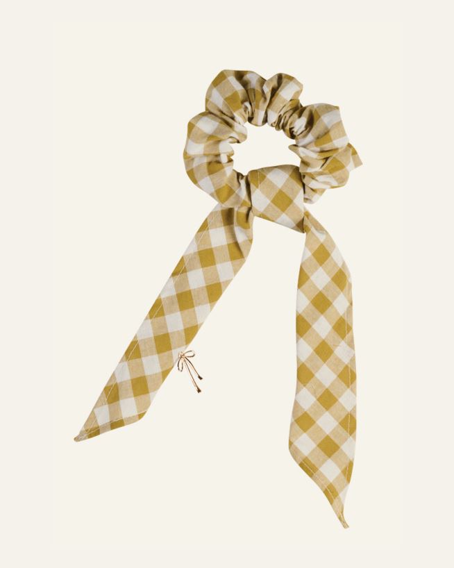 Hårstrikk karri - ø6,5 cm karri - 1