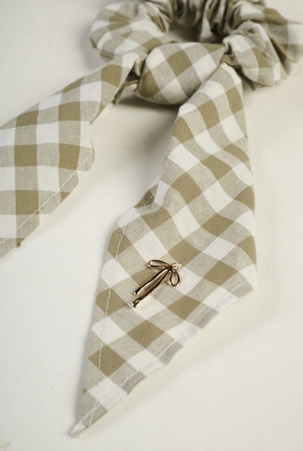 Hårstrikk olivengrønn - 3