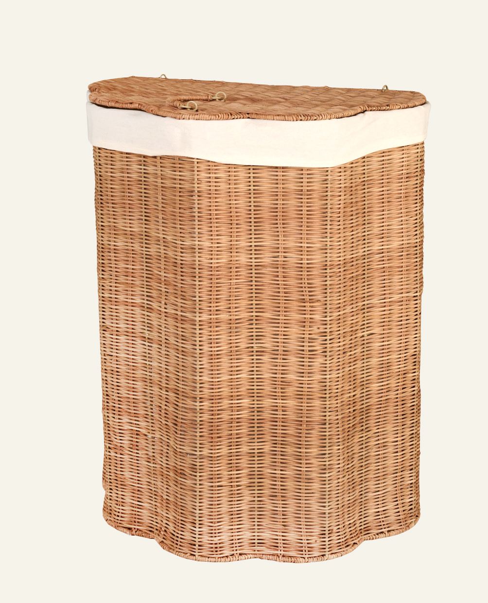 Skittentøyskurv natur - 54x32x67 cm natur - 1