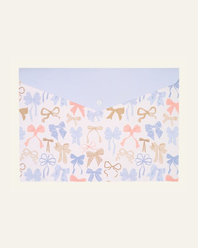 Dokument mappe multi blå - 23,4x33 cm multi blå - 1