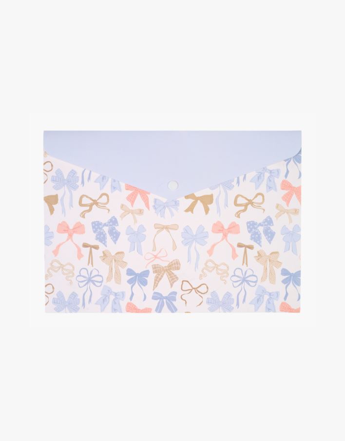 Dokument mappe multi blå - 23,4x33 cm multi blå - 1