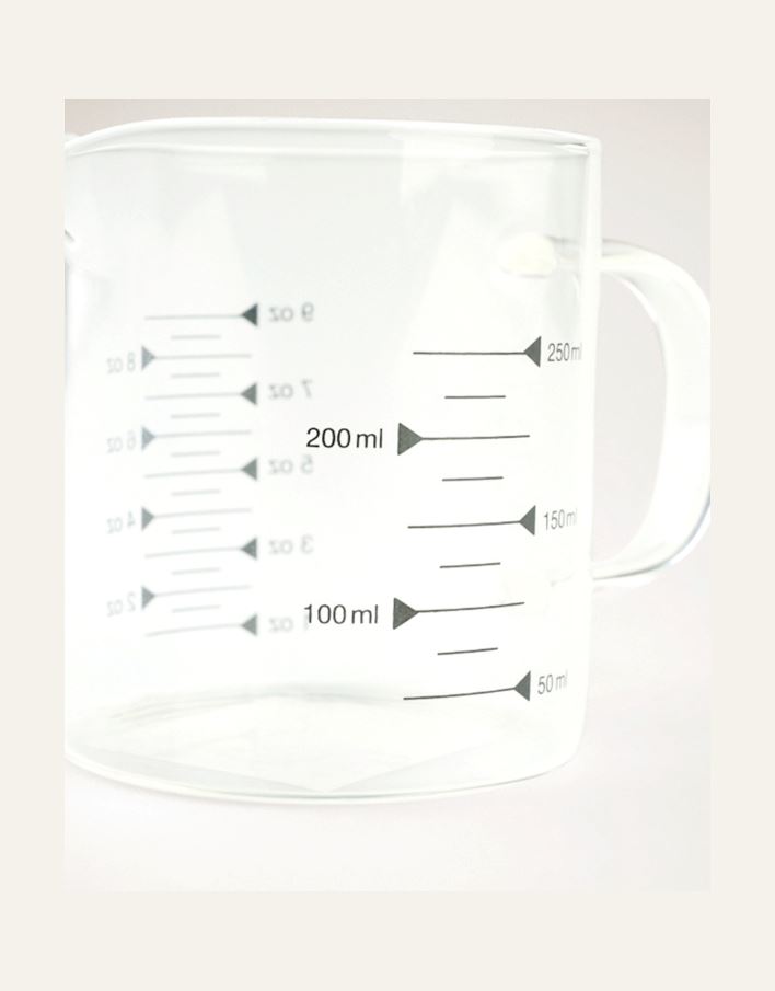 Målebeger transparent - 2