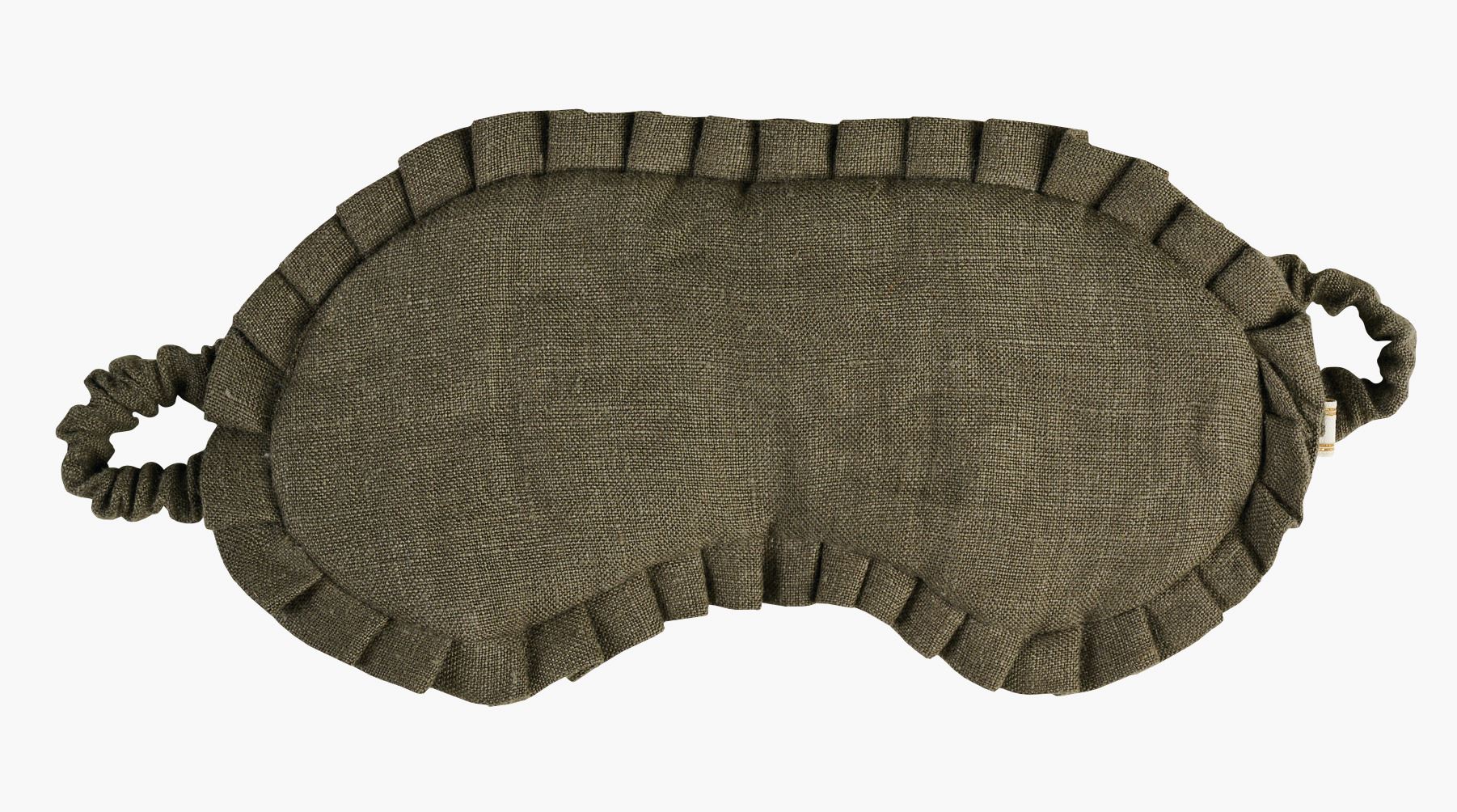 Sovemaske olivengrønn - 9x20 cm olivengrønn - 1