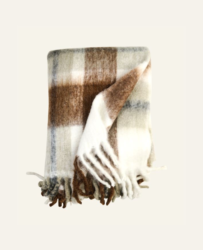 Pledd multi brun - 130x170 cm multi brun - 1