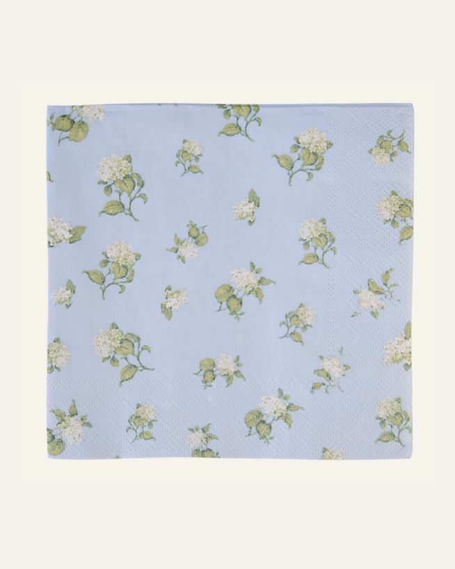 Papirservietter multi blå - 33x33 cm multi blå - 1