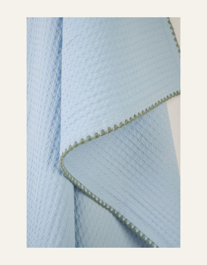 Kjøkkenhåndkle blå - 2