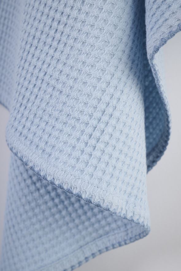 Kjøkkenhåndkle lys blå - 3