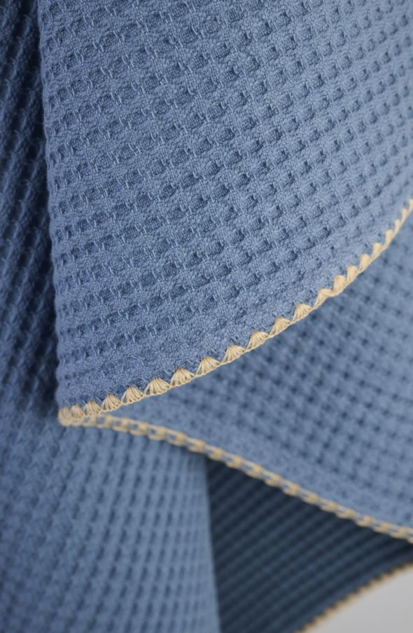 Kjøkkenhåndkle gråblå - 3