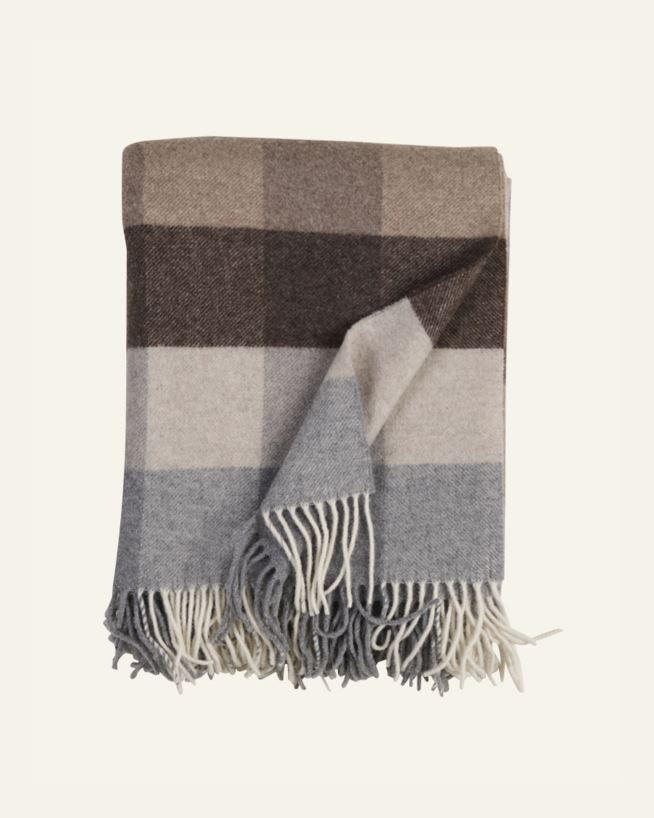 Ullpledd multi beige - 130x170 cm multi beige - 1