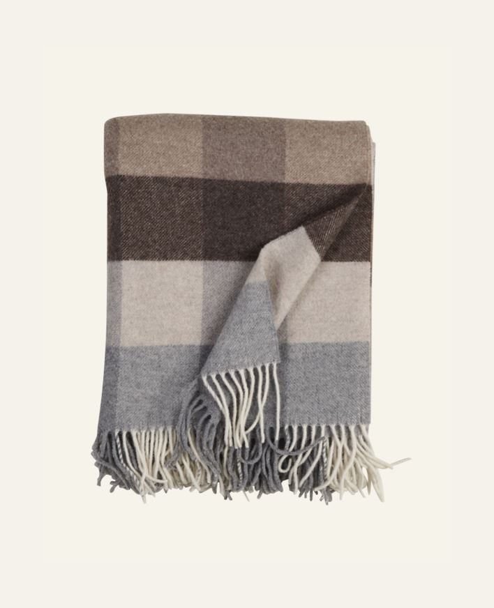 Ullpledd multi beige - 130x170 cm multi beige - 1