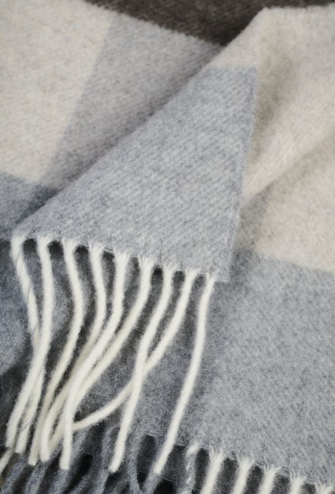 Ullpledd multi beige - 2