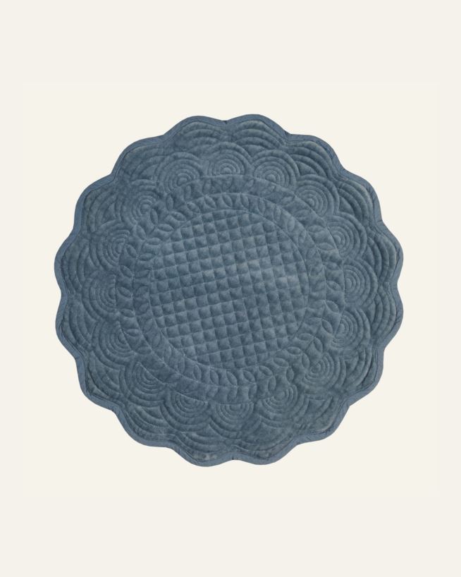 Brikke gråblå - ø40 cm gråblå - 1