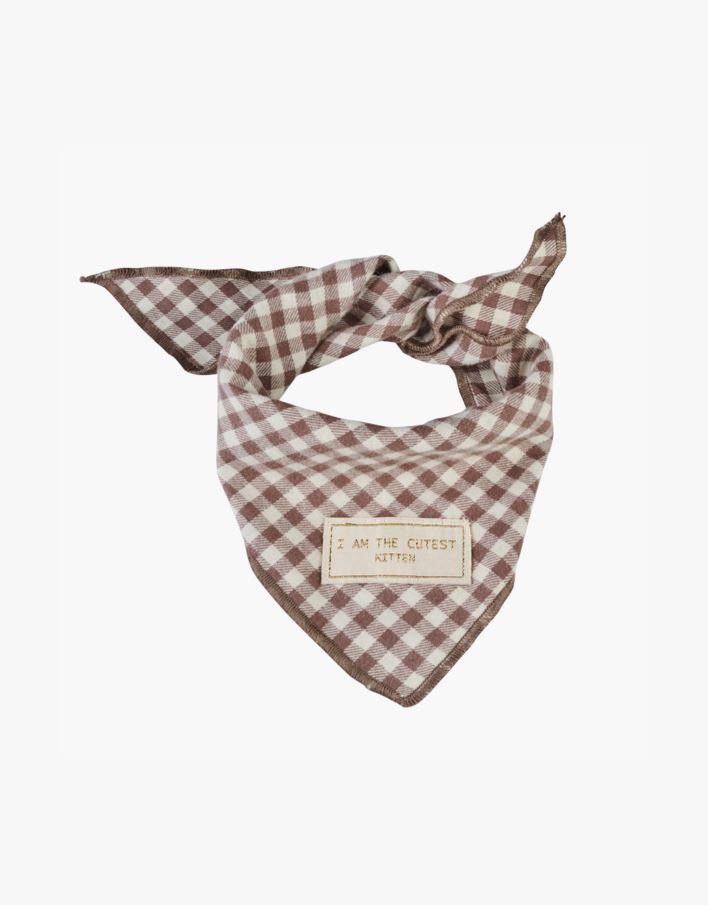 Bandana brun - 25x50 cm brun - 1