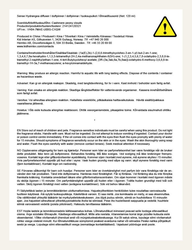 Duftpinner multi hvit - 2