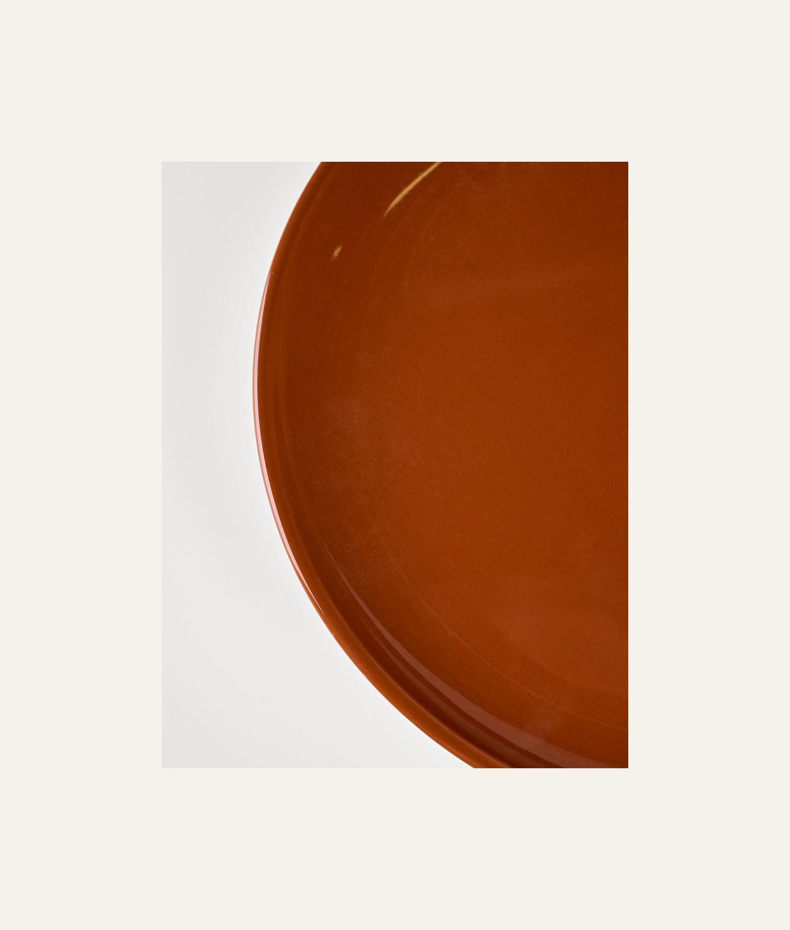 Frokosttallerken brun - 3