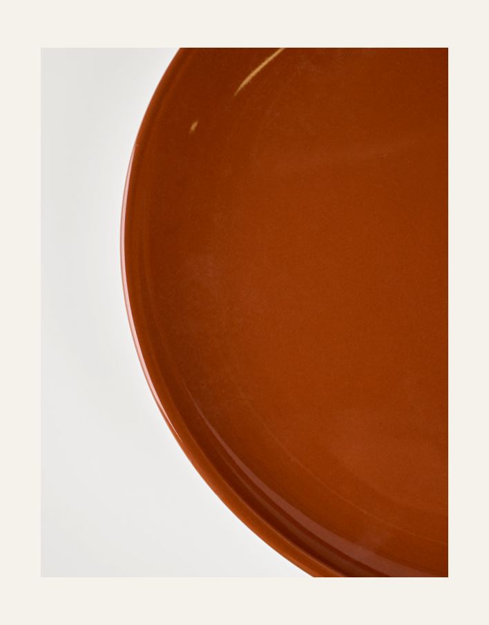 Frokosttallerken brun - 3