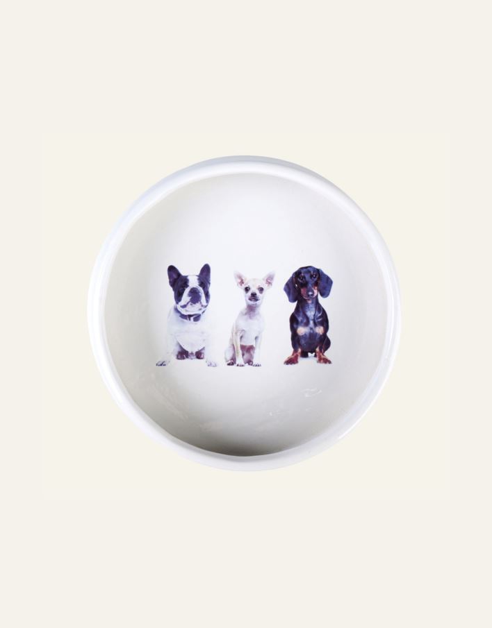 Hundeskål hvit - 3