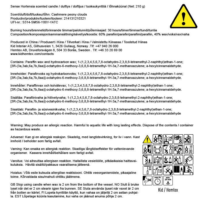 Duftlys multi hvit - 2