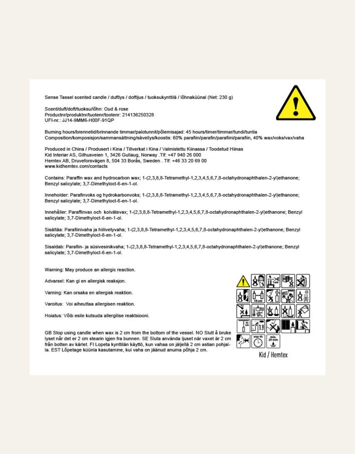 Duftlys multi blå - 2