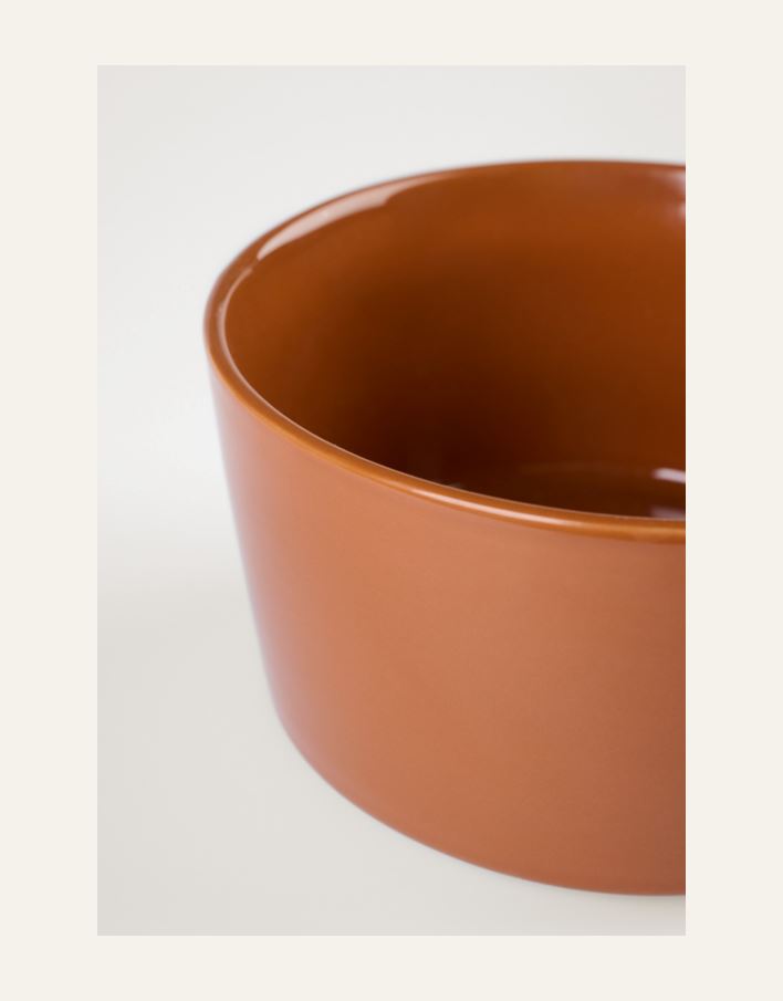 Skål brun - 3